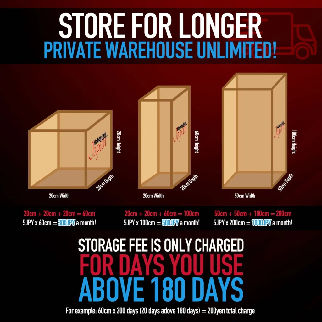 HLJ detalla las nuevas tarifas del Private Warehouse Unlimited