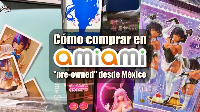 Comprando en AmiAmi “pre-owned” desde México